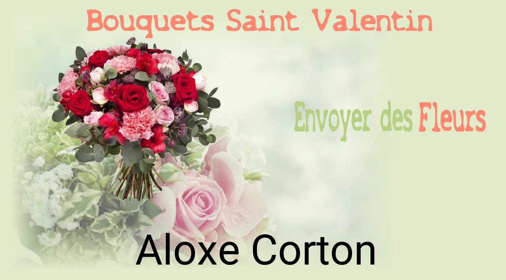 Roses de Saint-Valentin livrées à Aloxe-Corton